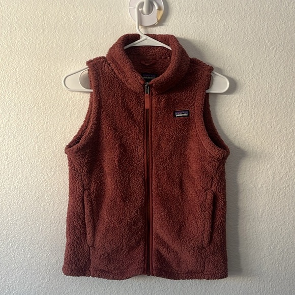 Kids Patagonia Los Gatos Vest Terracotta Size XL/14 - Picture 4 of 5
